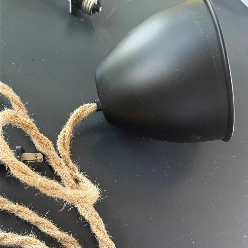 Rustic Rope Pendant Light - Picture 3 of 4